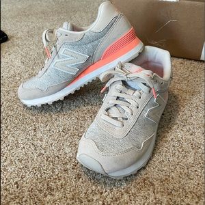 New Balance WL515HNC Coral w/Gray /\ 7.5 Women’s
